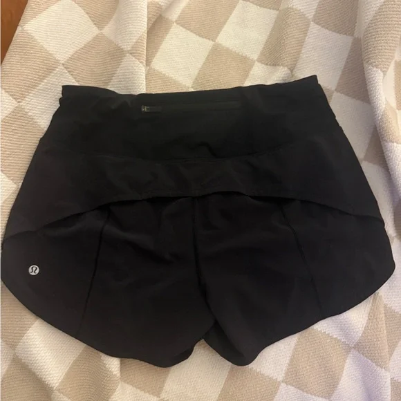 Lululemon Women’s Black Performance Running Shorts - Picture 2 of 4